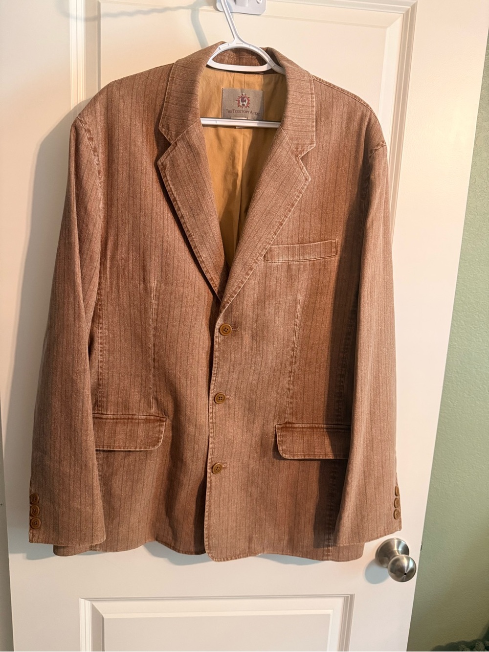 Vintage The Territory Ahead Brown Sport Coat